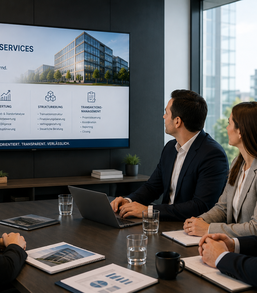 Immobilien Transaction Services fuer Transaction Services