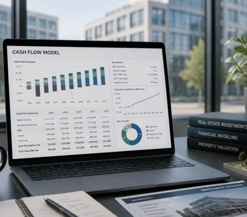 Immobilein Cash Flow Modelling fuer Cash Flow Modelling